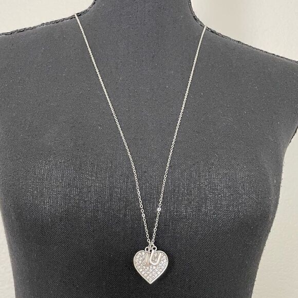 I ❤️ U Necklace/Earrings Set - Picture 1 of 3
